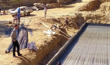 Devlet verdiği sözü tuttu okul inşaatı başladı