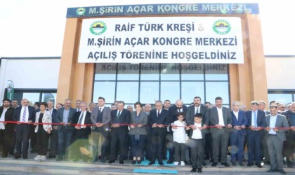 Diyarbakır OSBde Raif Türk adına kreş ve Şirin Açar adına kongre merkezi açıldı