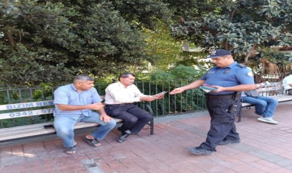 Dolandırıcılığa karşı broşürlü uyarı