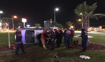 Edremitte trafik kazası: 1 yaralı