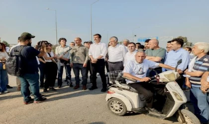 Erkan Baş ’Özgürlük Yürüyüşü’nün 9’uncu gününde Adana’da