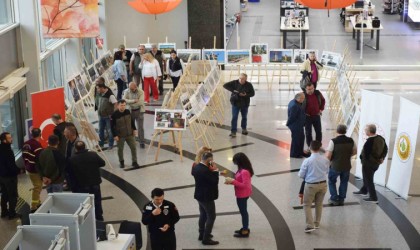 Eskişehirde Cumhuriyetin 100. yılına özel sergi ve fidan dağıtım etkinliği