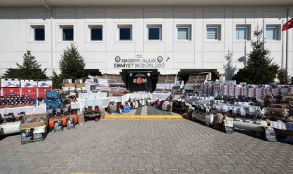Eskişehirde son 1 ayda 5 milyon TL değerinde kaçak ürün ele geçirildi