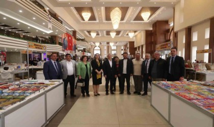 Gazeteciler Şahinbey Belediyesinin Kitap Fuarını ziyaret etti