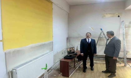 Gedizde Kaymakam Hakan Alkandan kurum ziyaretleri