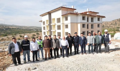 Gölbaşı 1. etap afet konutları hızla yükseliyor