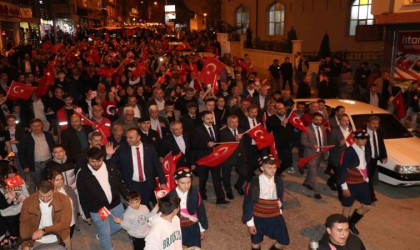 Havzada fener alayı yürüyüşü düzenlendi