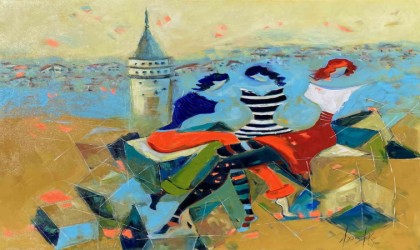 Hayatın renkleri temalı resim sergisi