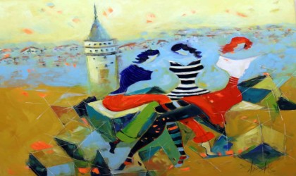 Hayatın renkleri temalı resim sergisi