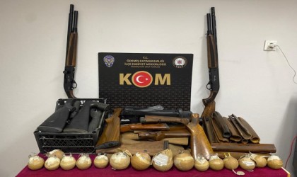 İzmirde yasa dışı silah imalathanesine polis baskını