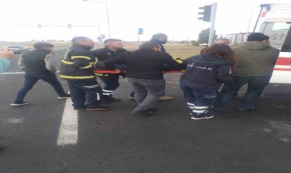 Karsta trafik kazası: 7 yaralı