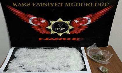 Karsta uyuşturucu ele geçirildi