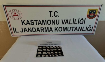 Kastamonuda sentetik ecza hap ele geçirildi