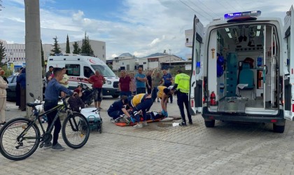 Kazada yaralanan kız çocuğu acısını unutup polise Ceza yazmayın lütfen dedi