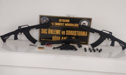 Konyada silah kaçakçılığı operasyonu