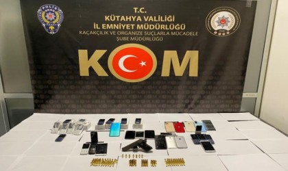 Kütahyada kaçakçılık suçunun önlenmesine yönelik yapılan operasyonlar
