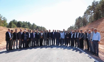 Kütahyada Kumarı Mahallesi-Yokuşbaşı Yolu hizmete açıldı