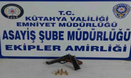 Kütahyada yaya devriye ekibi 192 şahıs ve 45 aracın sorgusu ile GBT kontrol ve denetimini yaptı