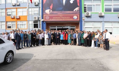 Mersin İl Milli Eğitim Müdürlüğünde devir teslim töreni