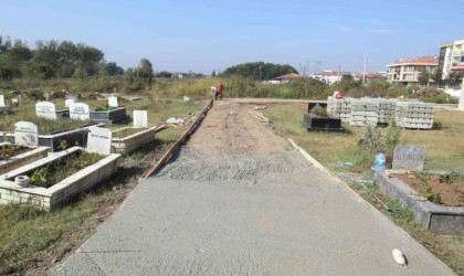 Mezarlığa giriş artık daha kolay olacak