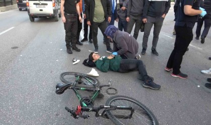 Motosikletin çarptığı 13 yaşındaki çocuk, “Anne iyiyi ben, sen üzme kendini”