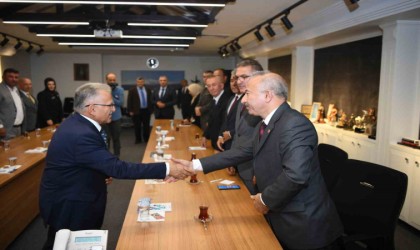 Muhtarlardan Başkan Büyükkılıça 19 Ekim ziyareti