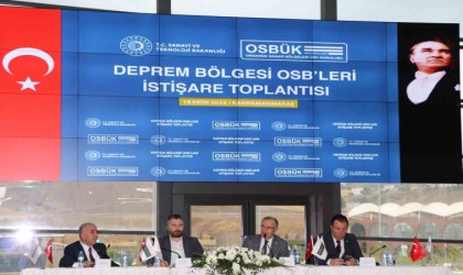 OSBÜK deprem bölgesindeki OSBlerle buluştu
