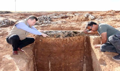 Perre Antik Kentin en büyük yazıtlı mezarı bulundu