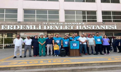 Sağlık-Sen üyelerinden İsraile tepki, Filistine destek