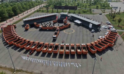 Samsun Büyükşehir Belediyesi araç filosunu 2 katına çıkardı