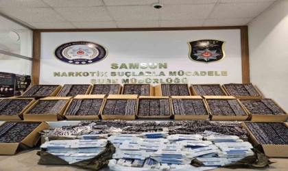 Samsunda 160 bin 420 kapsül sentetik ecza ele geçirildi: 1 gözaltı