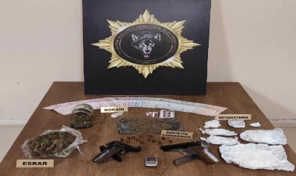 Samsun’da, ’Narko Alan’ uygulamasında 37 şüpheli yakalandı