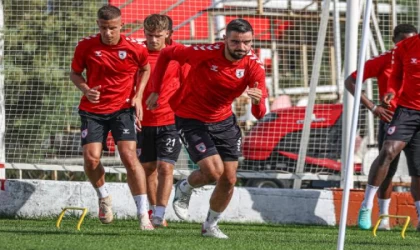 Samsunspor, Ankaragücü maçı hazırlıklarını tamamladı