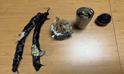 Sınırda kaçak altın ele geçirildi