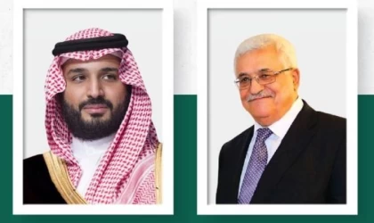 Suudi Arabistan Başbakanı Selman, Mahmud Abbas ile görüştü