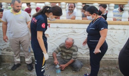 Tekstil atölyesi alev topuna döndü, yangının evlere sıçramaması için itfaiye alarma geçti