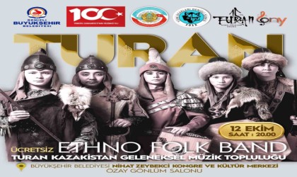 Turan Ethno Folk Band, 12 Ekimde Denizlide sahne alacak