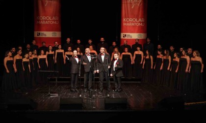 Türkiyenin koroları Nilüferde müzik şöleni yaşattı