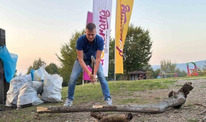 Üniversite öğrencileri kamp etkinliğinde buluştu