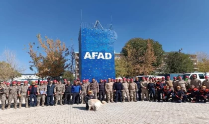 Van’da, polis ve jandarmanın katılımıyla deprem tatbikatı