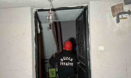 Yoğun duman çıkan evdeki 2 muhabbet kuşu telef oldu