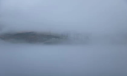 Yüksekova’da yoğun sis