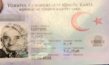 150’den fazla torunu olan Elmas nine, 124 yaşında hayatını kaybetti