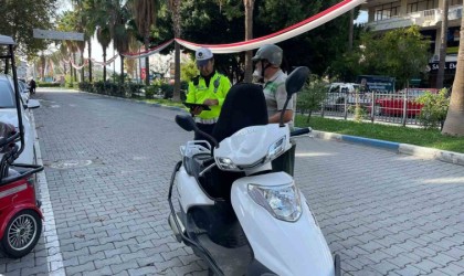 54 motosiklete 36 bin TL ceza kesildi