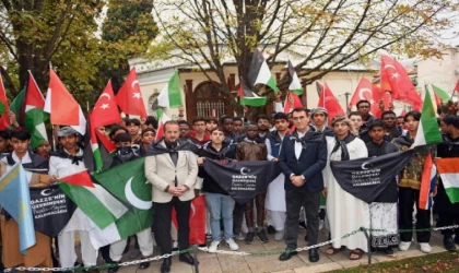 89 ülkeden yüzlerce öğrenci, Filistin için tek ses oldu