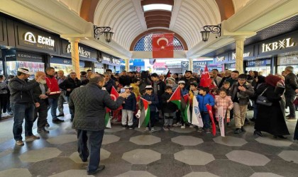 AGDLİ öğrenciler Filistin için meydanda