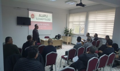 Alaplıda etkili hutbe sunumu semineri düzenlendi