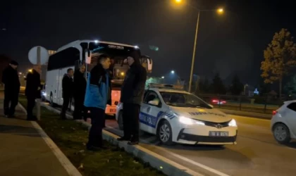 Anıtkabir’i ziyaret giden yolcuları taşıyan tur otobüsü çalıntı çıktı