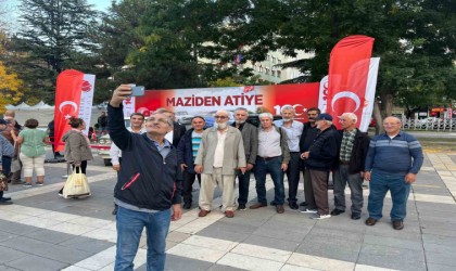 Askerlik yaptıkları Eskişehirde 40 yıl sonra buluştular