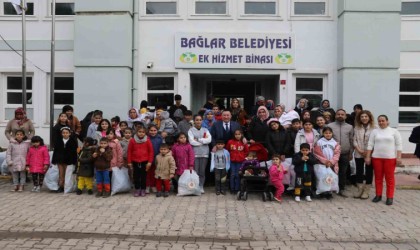 Bağlar ilçesinde 11 ayda 3 bin 152 çocuğa giysi desteği sağlandı